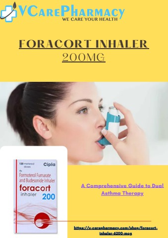 Foracort Inhaler 6200 mcg A Comprehensive Guide to Dual Asthma Therapy