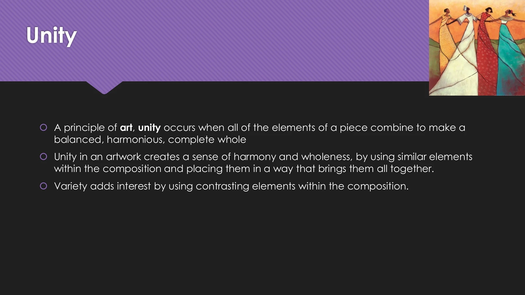 Principles of design
