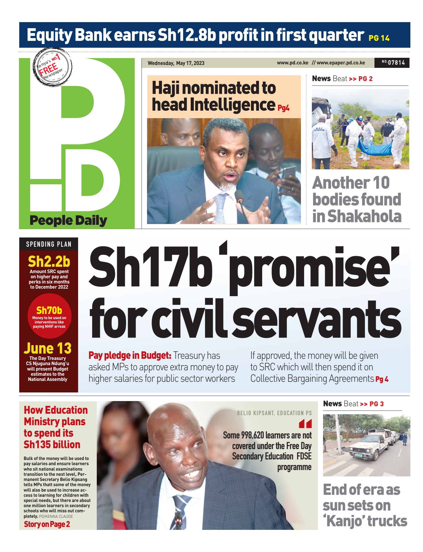 People Daily Newspaper Thursday edition May 16 - Flip eBook Pages 1-32 |  AnyFlip