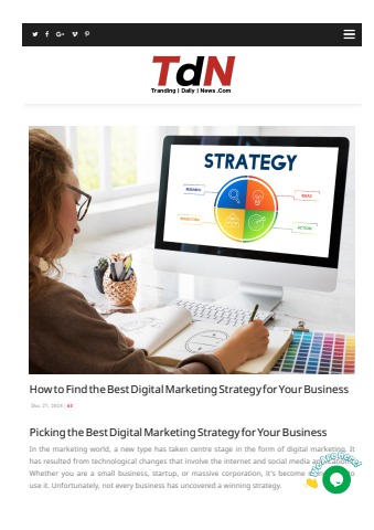 How to Find the Best Digital Marketing Strategy for Your Business