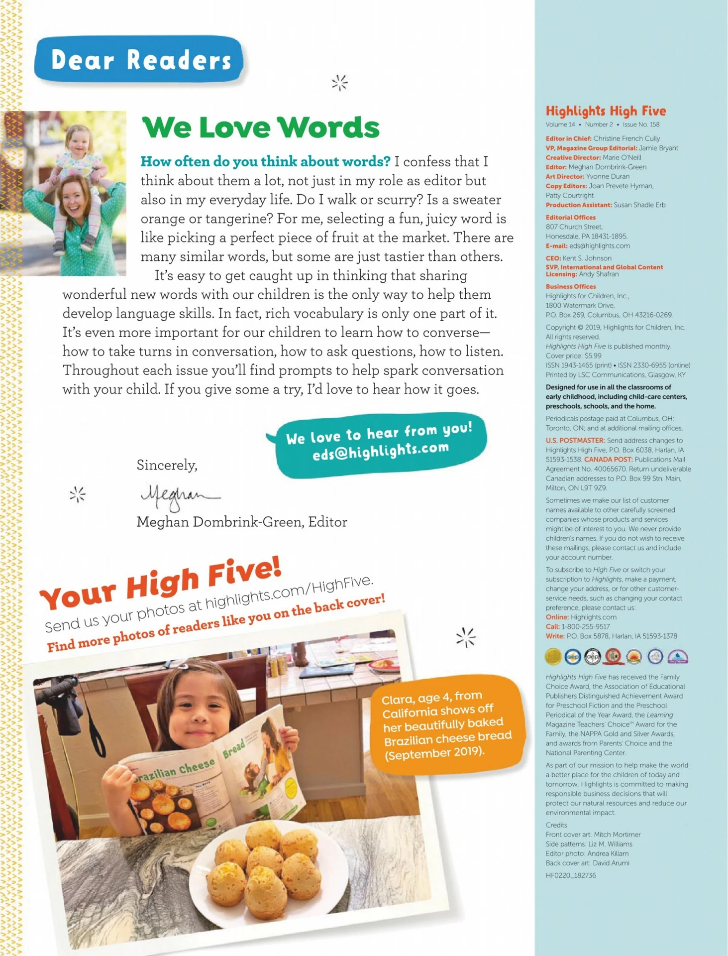 Highlights High Five (February 2020) [Ages 2-6] - Flip eBook Pages 