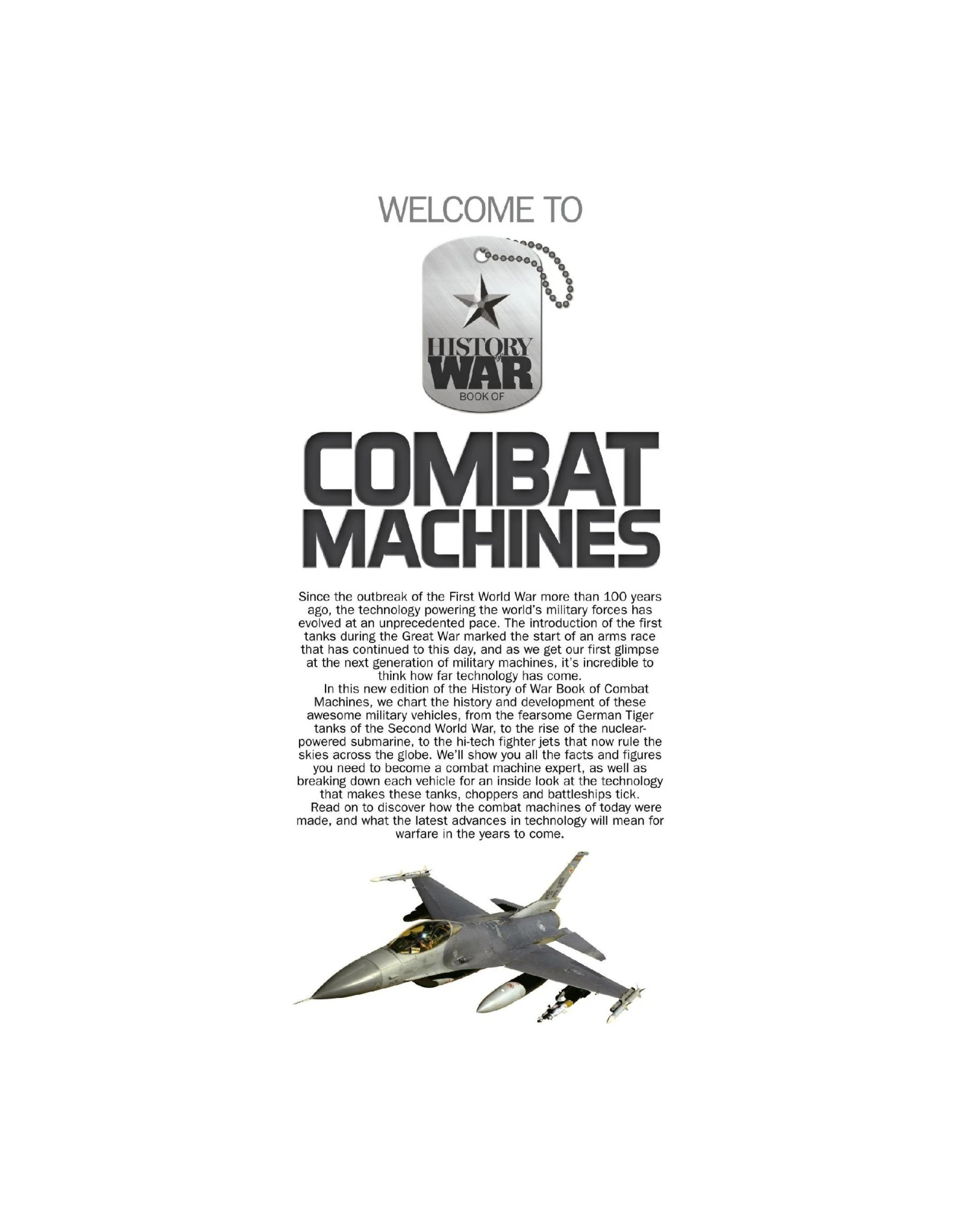 Combat Machines Document History of War Book of Combat Machines (September 2019) Magazine