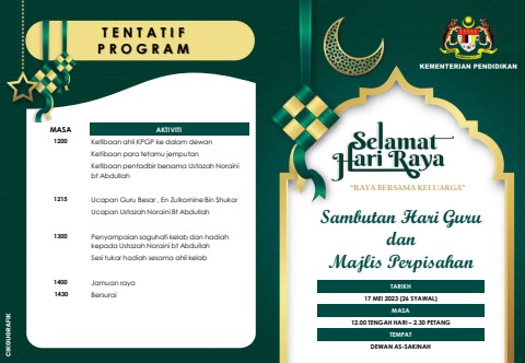 Buku Program Vip Raya buku program HARI RAYA 2023 - shuhada.sallehms Flip PDF | AnyFlip