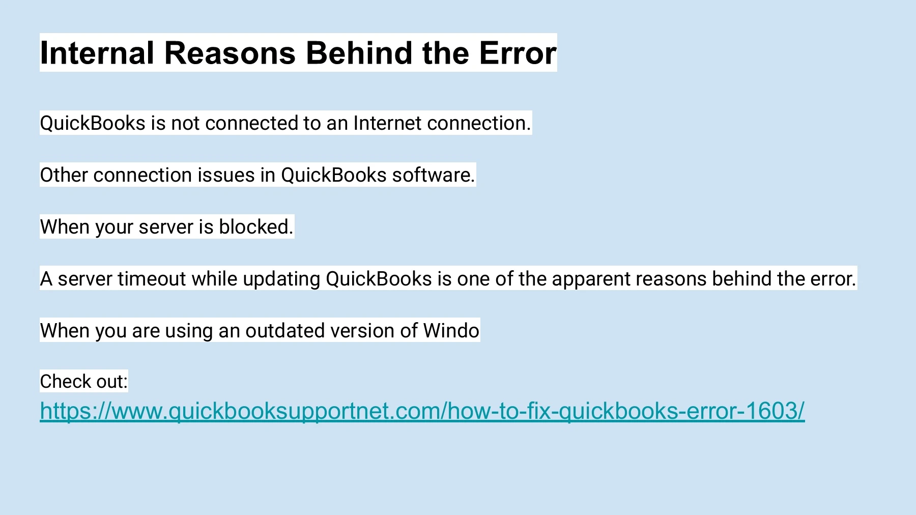 How To Fix Quickbooks Error 12029 Payroll Update?