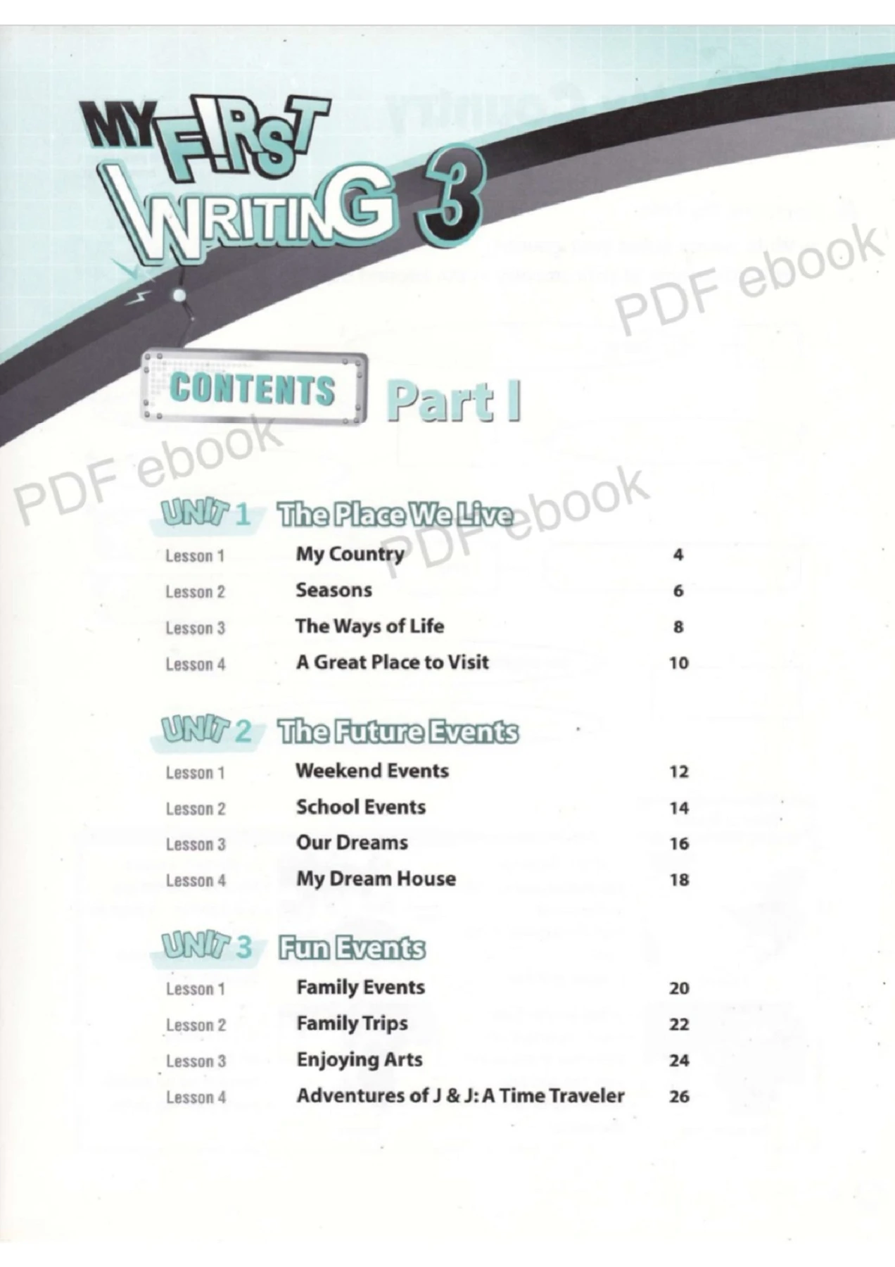 My First Writing Workbook 3