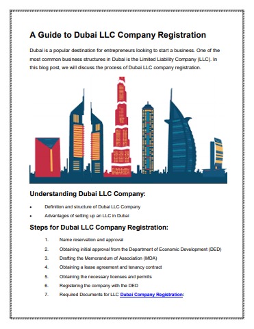 documents for company registration UAE