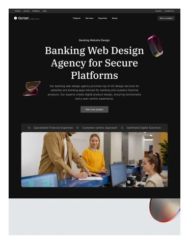 Web Bank Banking Web Design Agency