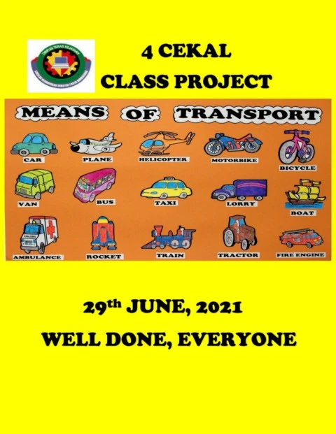 4 CEKAL CLASS PROJECT ON TRANSPORT