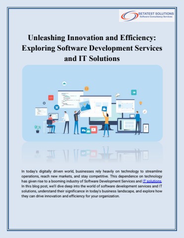 Unleashing Innovation and Efficiency Exploring Software Development ...