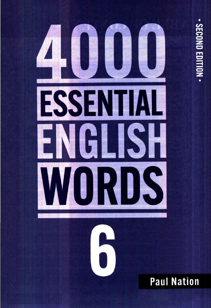 4000 ESSENTIAL ENGLISH WORDS 6冊　マイヤペン対応 4000 Essential English Words - Student Book with Answer Key