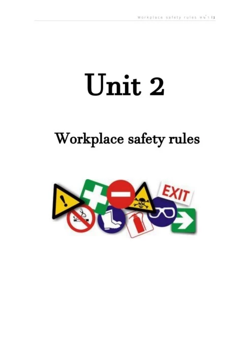 Unit 4 Signs - CE อธิบาย