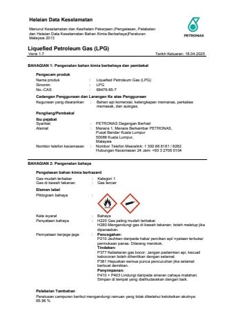 LPG SDS (BM)