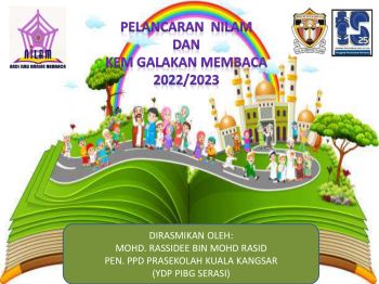 Buku Program Pelancaran Nilam Dan Kem Galakan Membaca 2022 2023