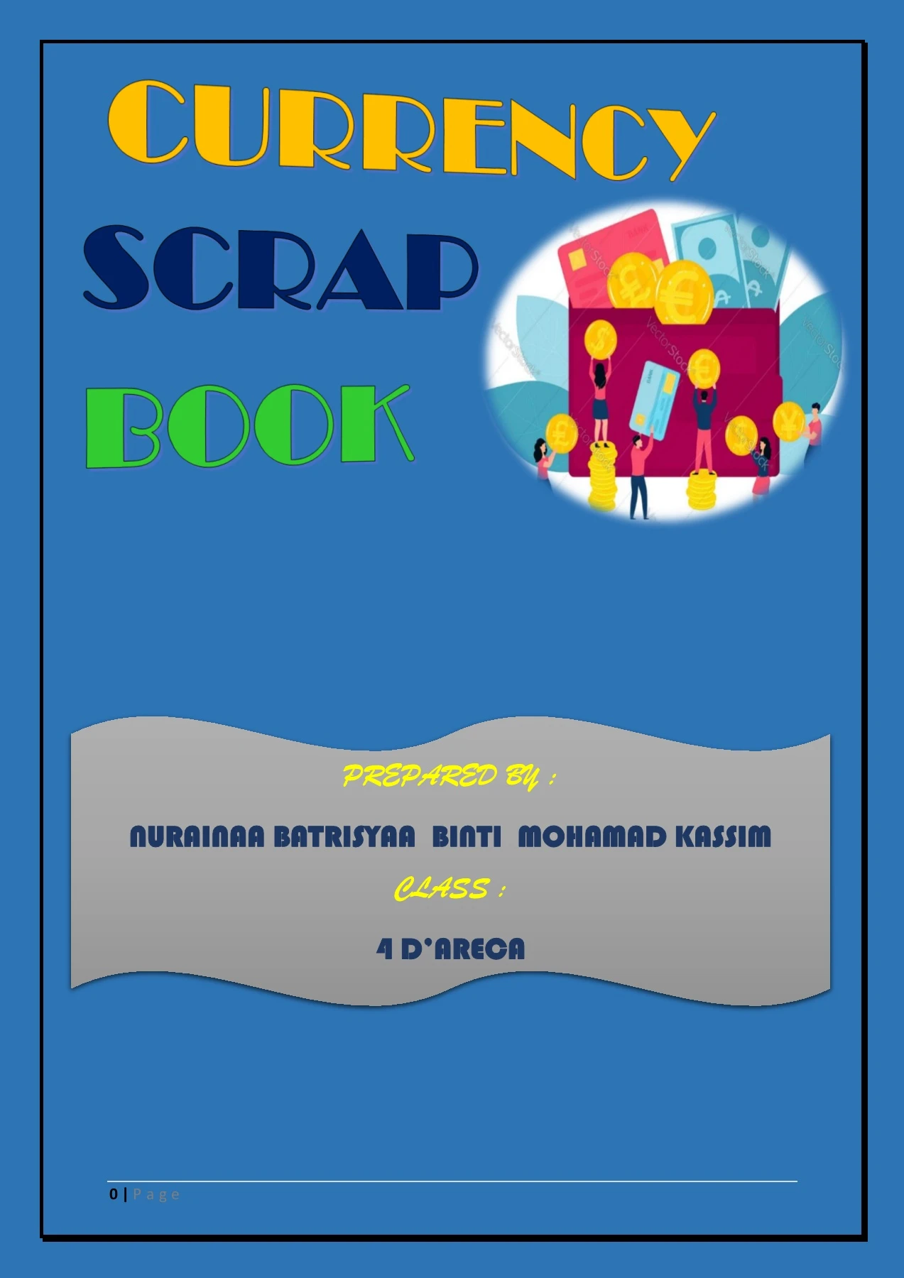 CURRENCY SCRAP BOOK