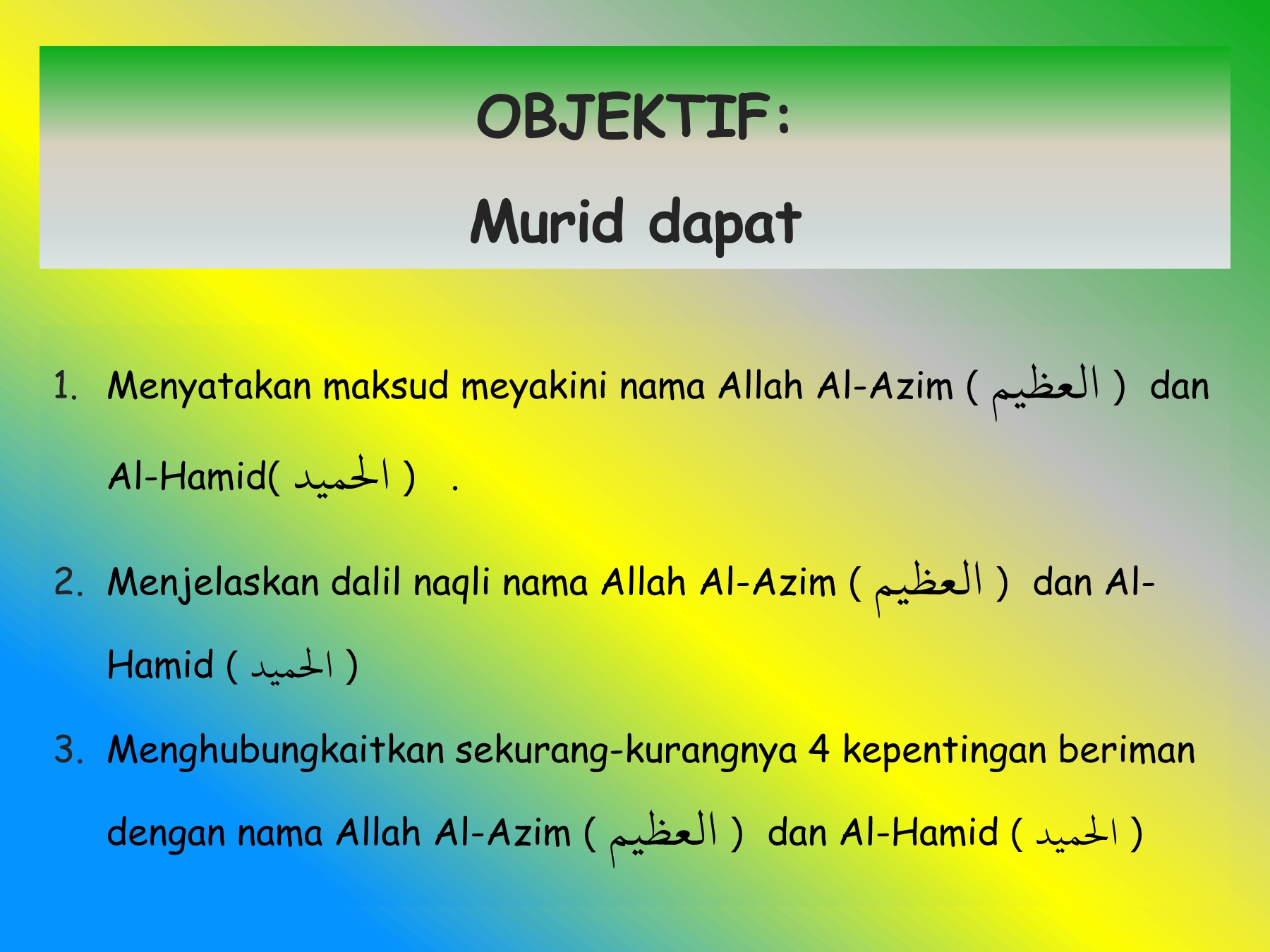 Akidah Agung Dan Mulianya Tuhanku Flip Ebook Pages 1 9 Anyflip Anyflip