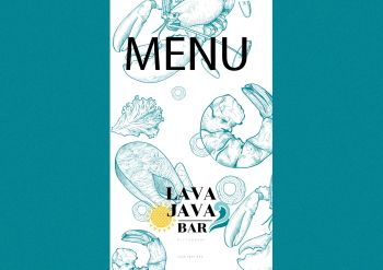 Lava Java Bar Menu