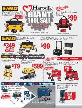 Giant Tool Sale &amp; Expo - Hartville Hardware Flip PDF | AnyFlip