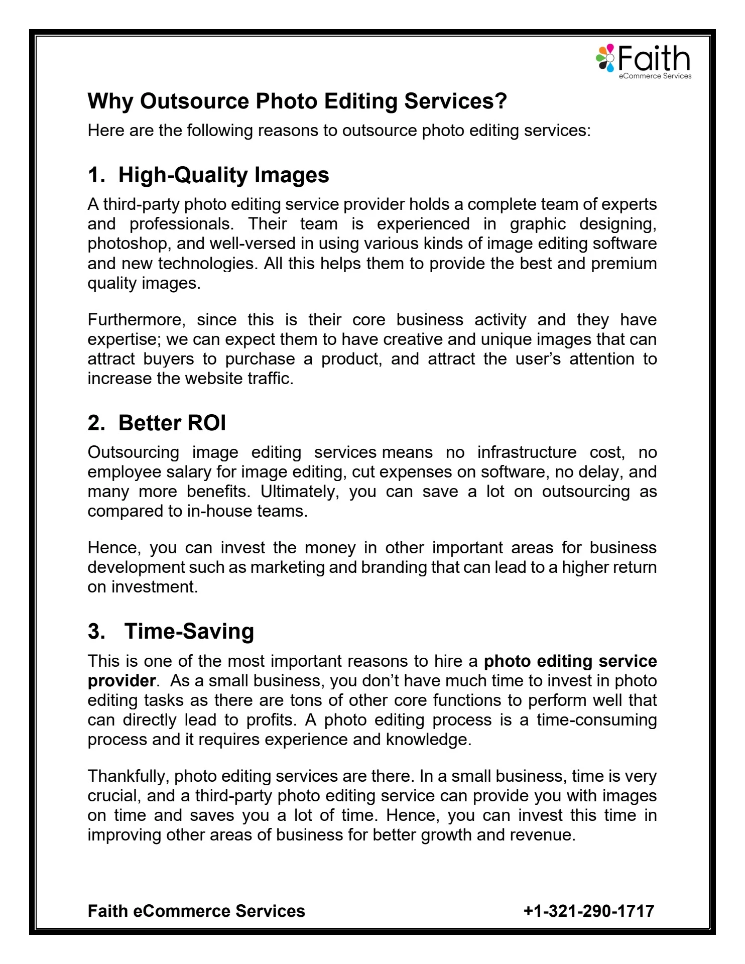 Photo For Editing Service Top 6 Reasons To Choose A Photo Editing Services Provider