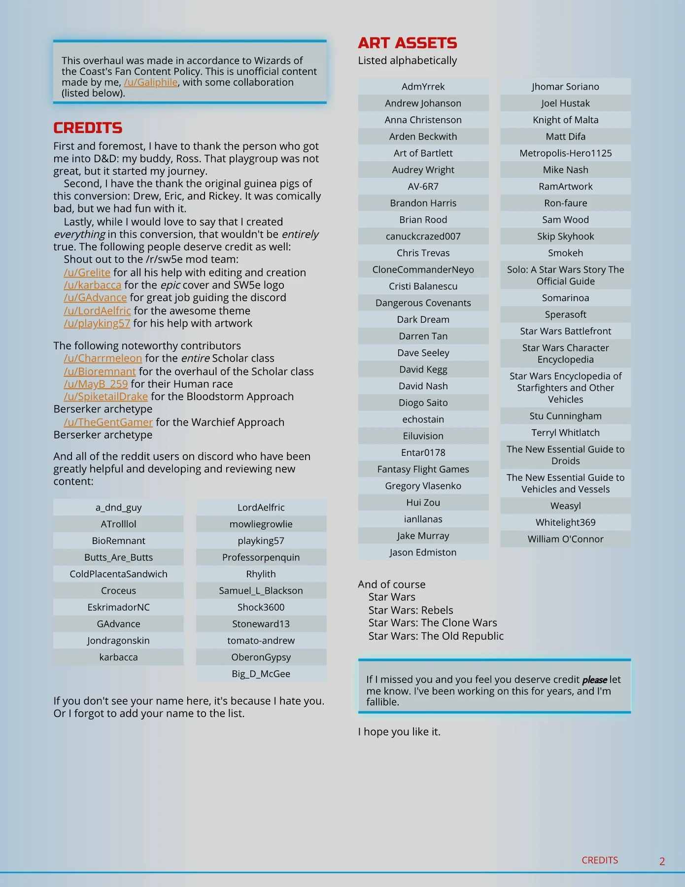 Sw Player Sheet.pdf SW5e - Player's Handbook - Version 2.0.0