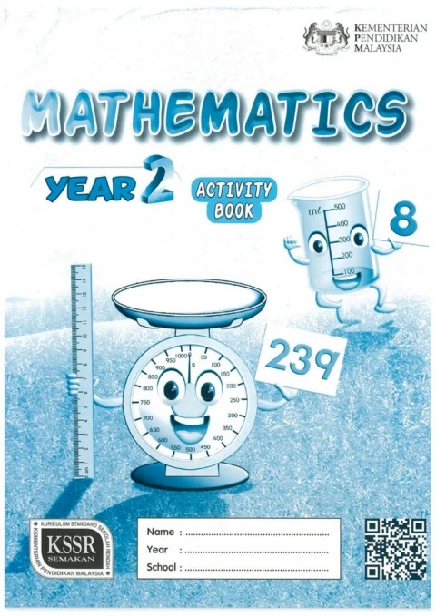 Mathematics Year 2 Activivty Book_164pcs
