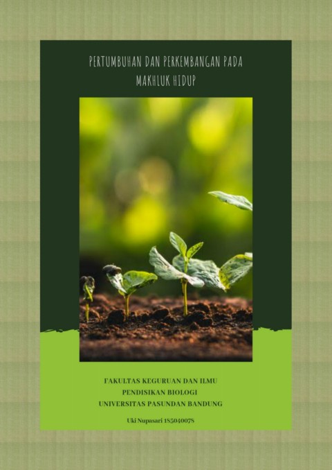 Bahan Ajar Pertumbuhan Dan Perkembangan Pada Makhluk Hidup Flip Ebook Pages 1 39 Anyflip Anyflip