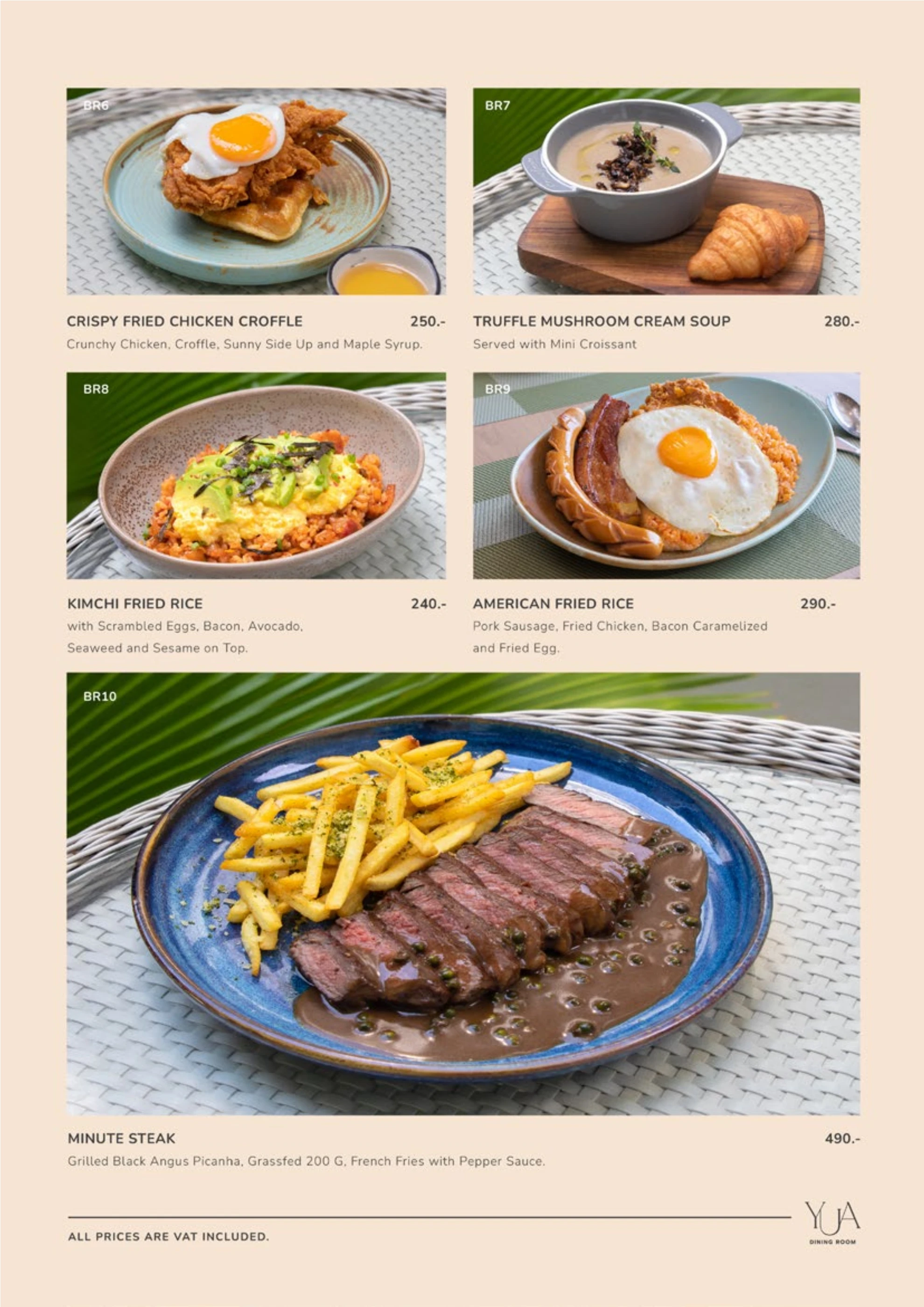 YUA NEW MENU 25 PDF