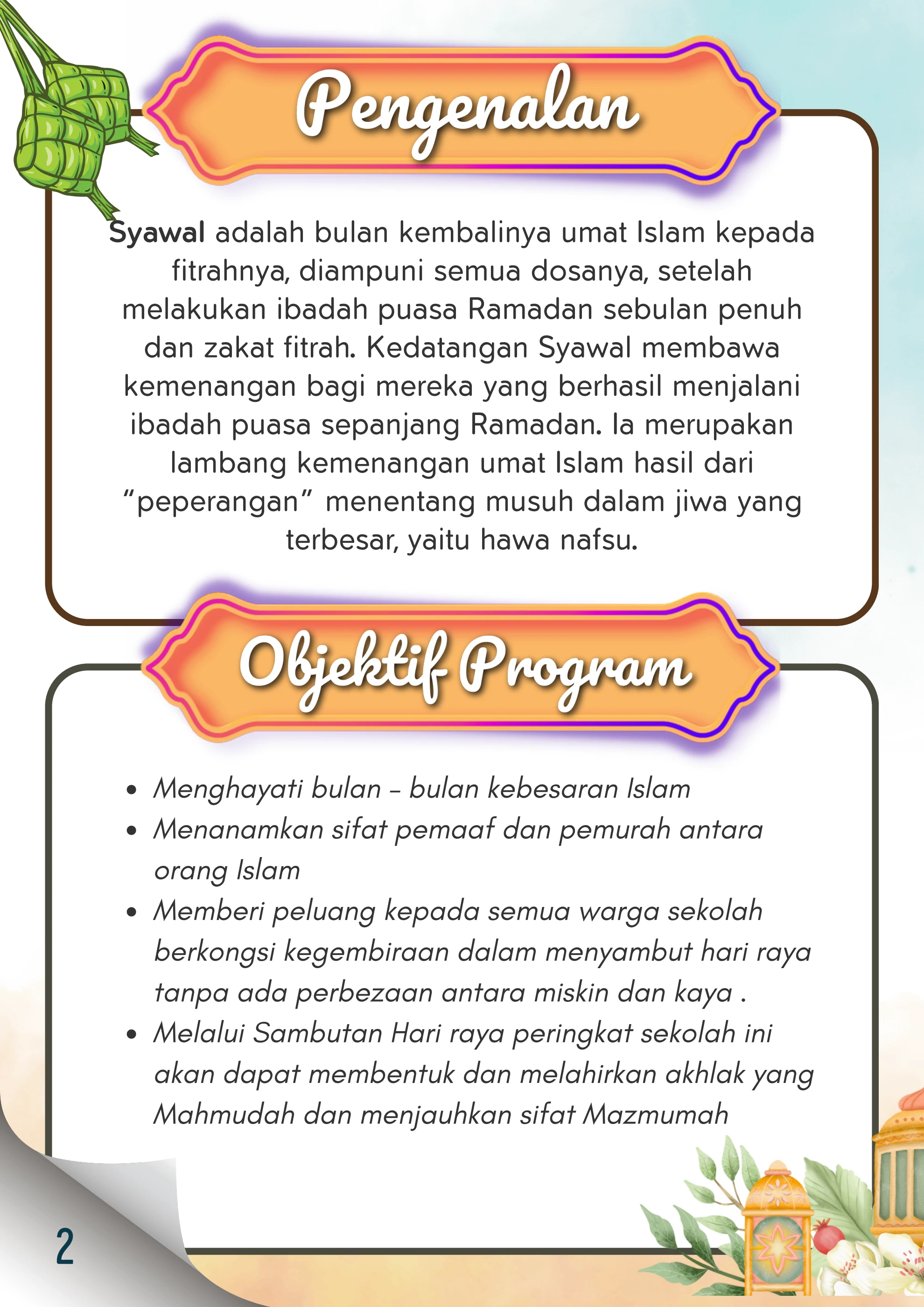Buku Program Vip Raya Buku Program Raya 2025