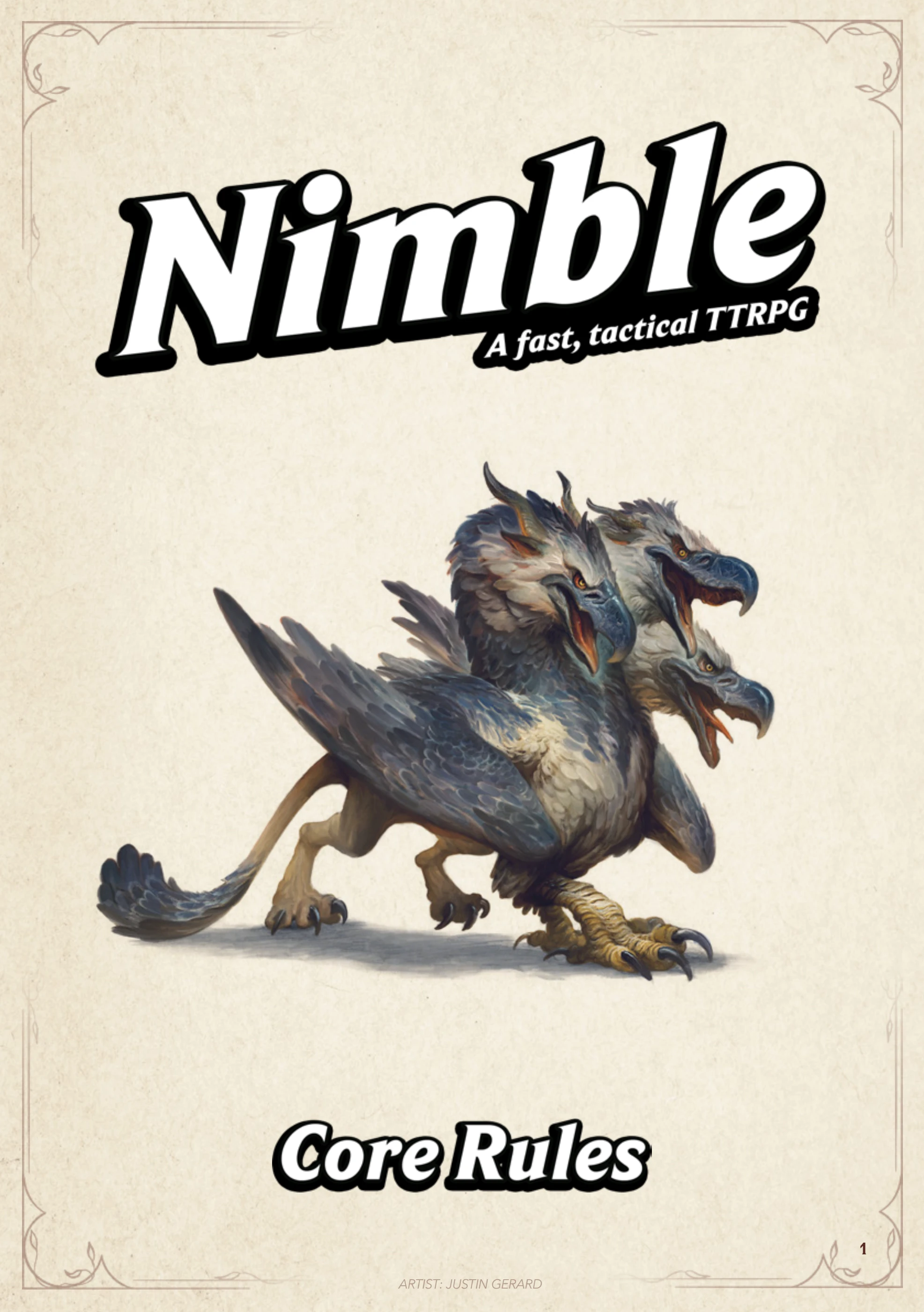 Nimble Core rules