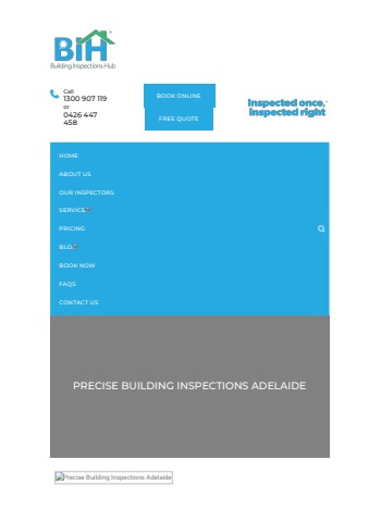 Precise Building Inspections Adelaide - Buildinginspectionshub Flip PDF ...