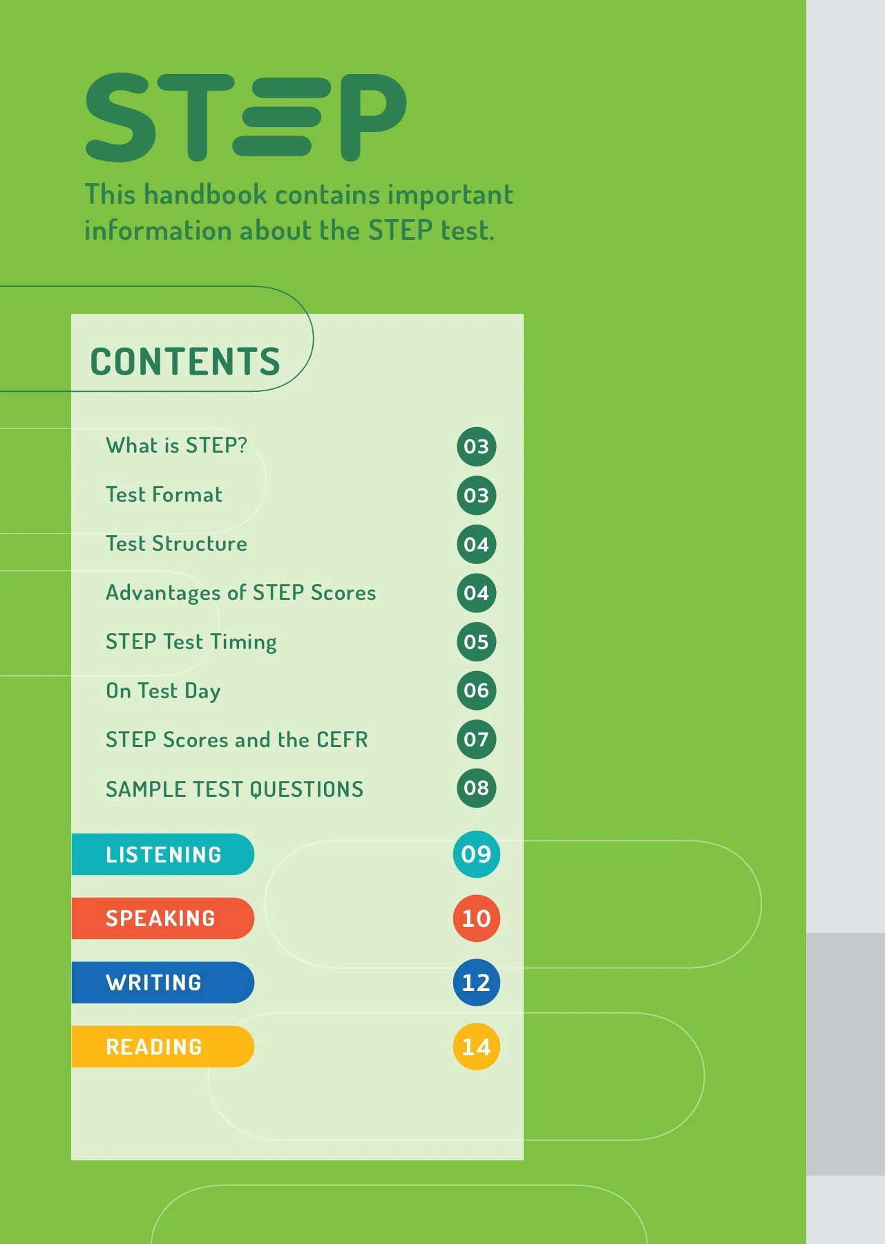 STEPTestTakerHandbook