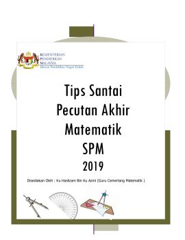 Tips Santai Spm 1449 Pdf 2