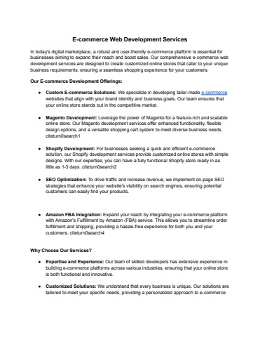 Custom E-commerce Web Development – Scalable, Secure & High-Performing ...