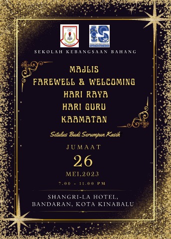 Majlis Farewell & Welcoming, Hari Raya, Hari Guru & Kaamatan - gnesz72