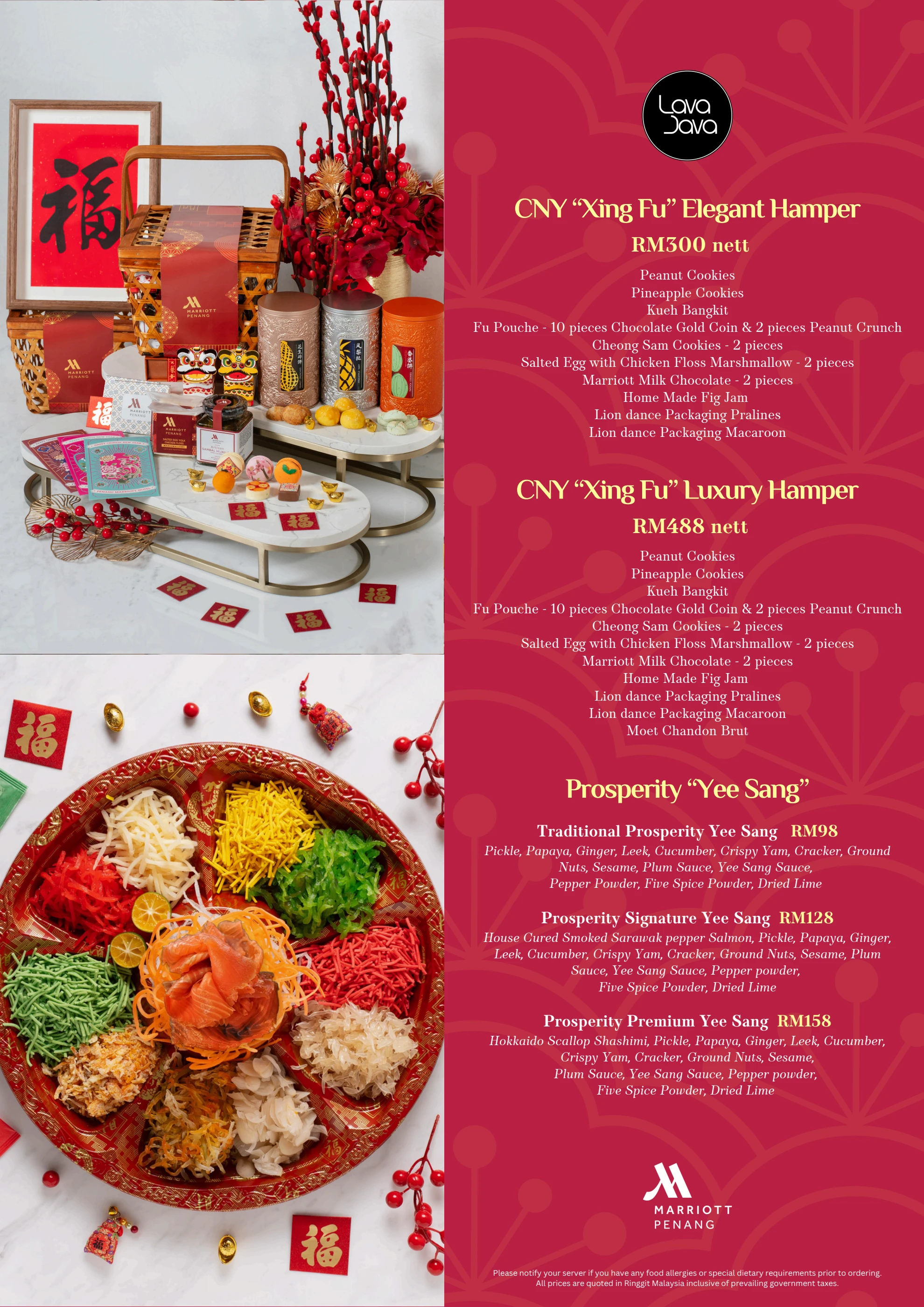 2025 January - CNY HAMPERS AND GOODIES MENU