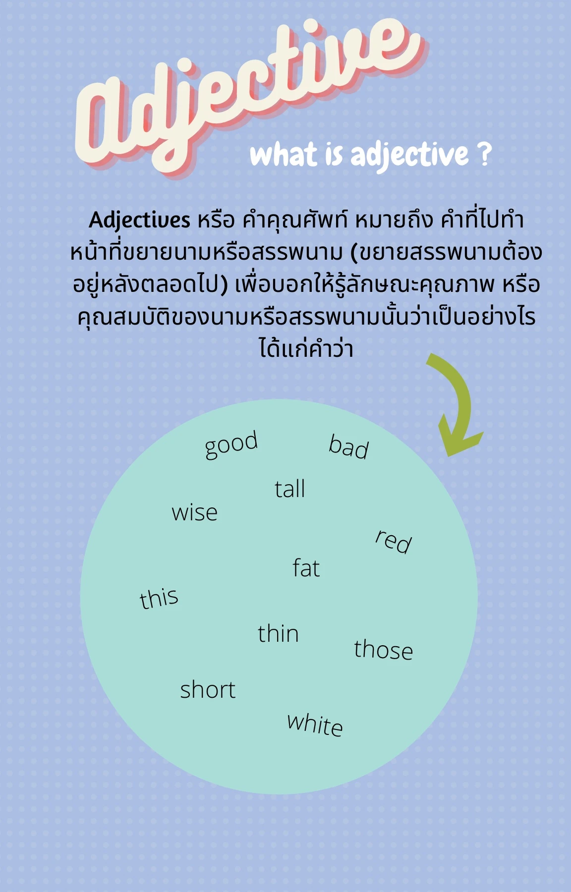 Adjective
