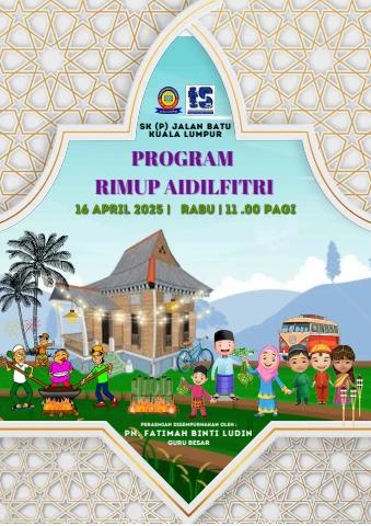 Program Rimup BUKU PROGRAM RIMUP AIDILFITRI SKPJB 2025 - saidah saidin Flip PDF | AnyFlip