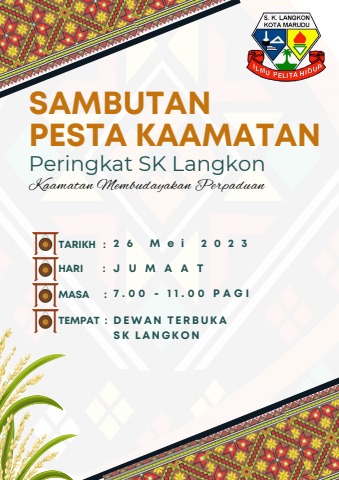 BUKU PROGRAM SAMBUTAN PESTA KAAMATAN SKL - g-36257022 Flip PDF | AnyFlip