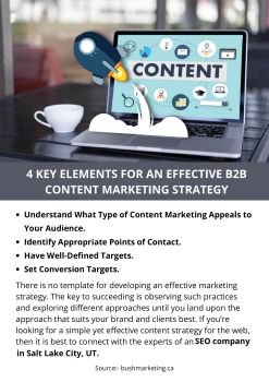 4 KEY ELEMENTS FOR AN EFFECTIVE B2B CONTENT MARKETING STRATEGY ...