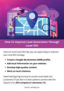 How To Improve Lead Generation Through Local SEO - ameliabelle001 Flip ...
