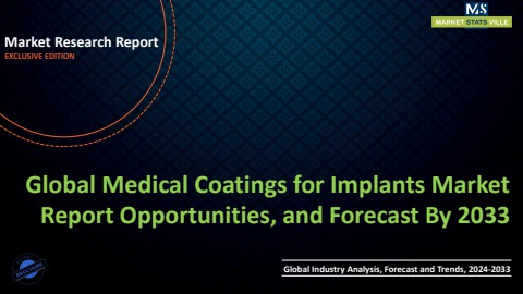 Medical Coatings for Implants Market Report Opportunities, and Forecast ...