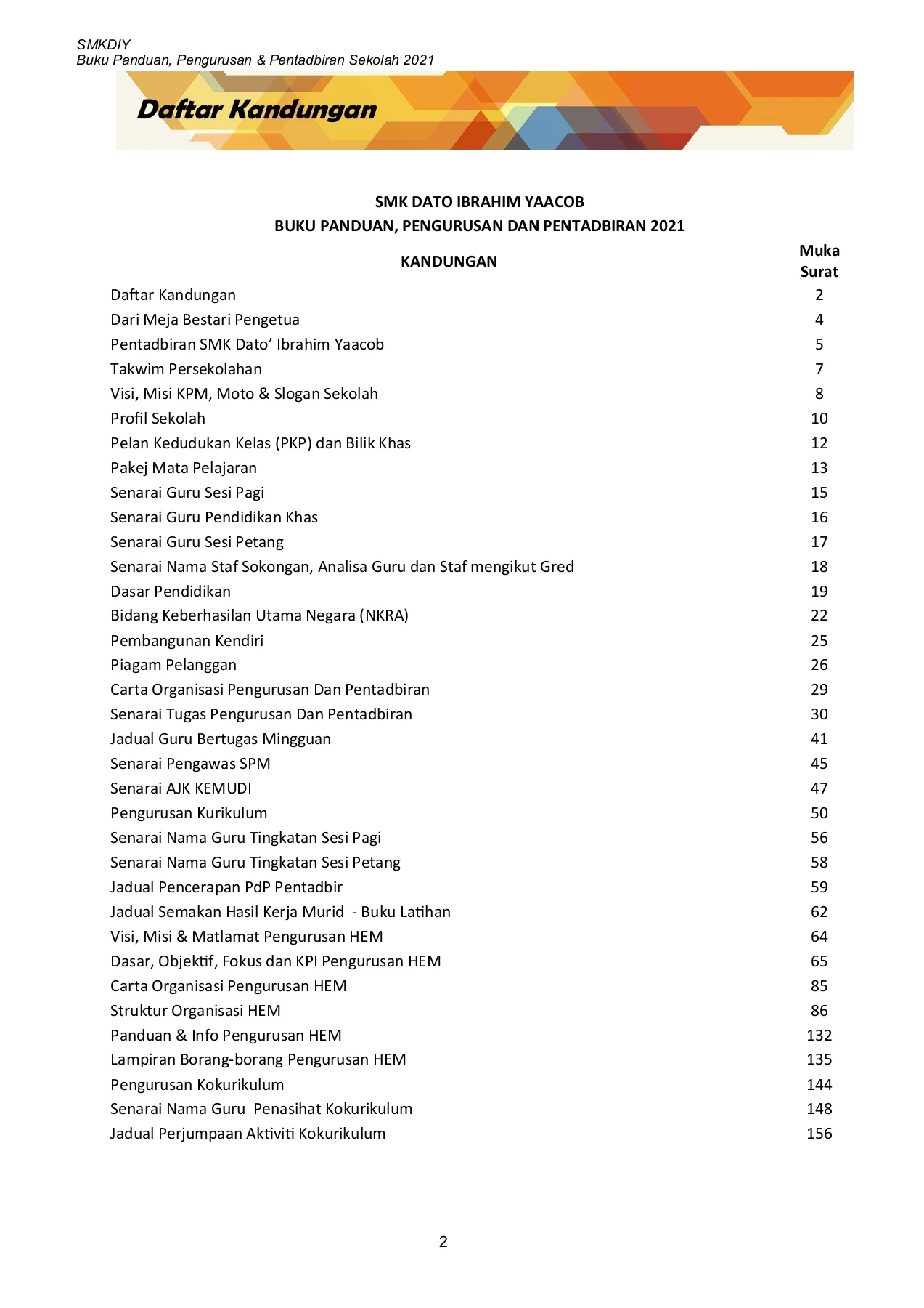 Smkdim BUKU PENGURUSAN SMKDIY 2021