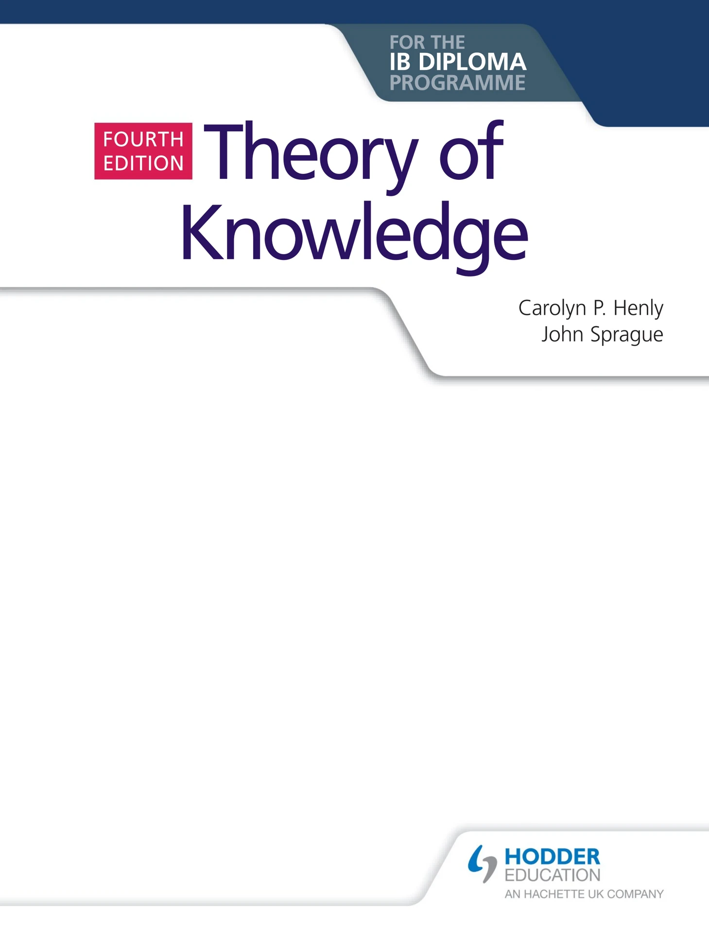 Theory of Knowledge for the IB Diploma Fourth Edition - Flip eBook 