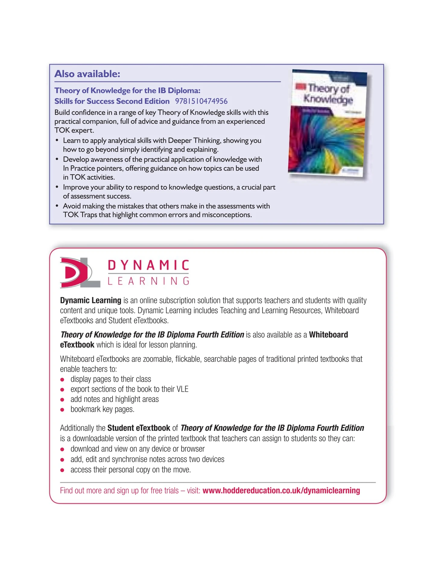 Theory of Knowledge for the IB Diploma Fourth Edition - Flip eBook