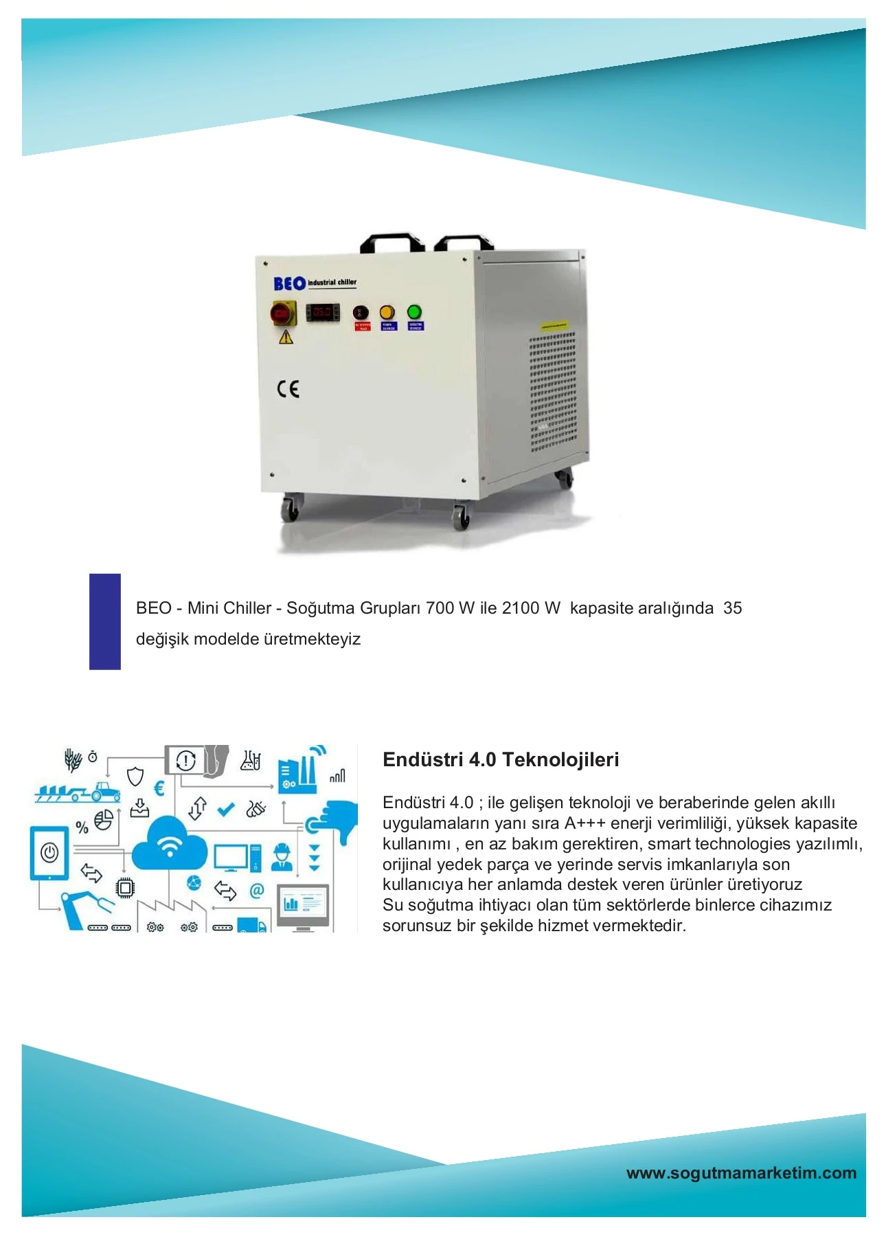 beo modular serisi chiller sistemleri - beo chiller... BEO Chiller Soğutma Grupları Mini Chiller Serisi
