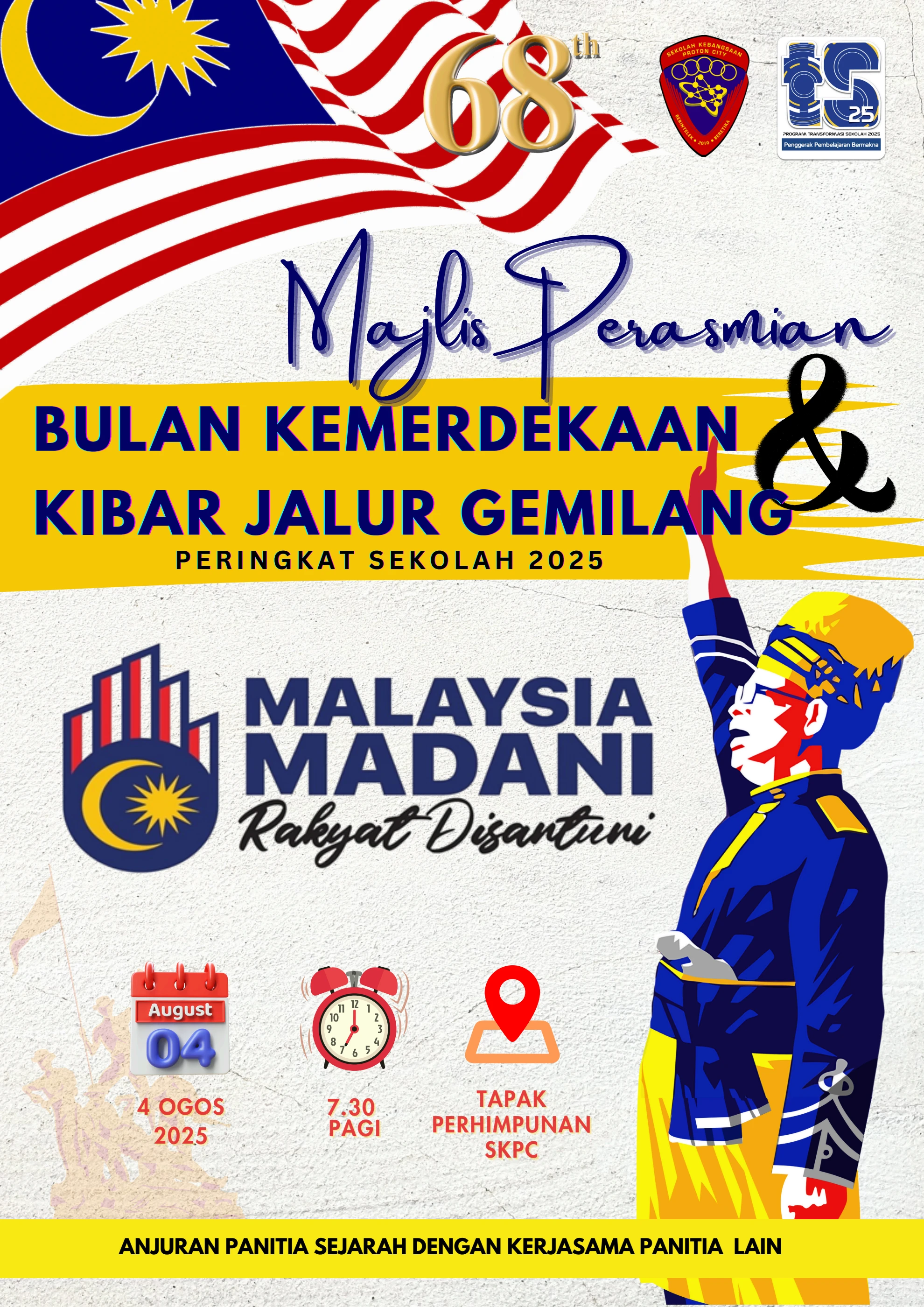 BUKU PROGRAM MAJLIS PERASMIAN BULAN KEMERDEKAAN 2025