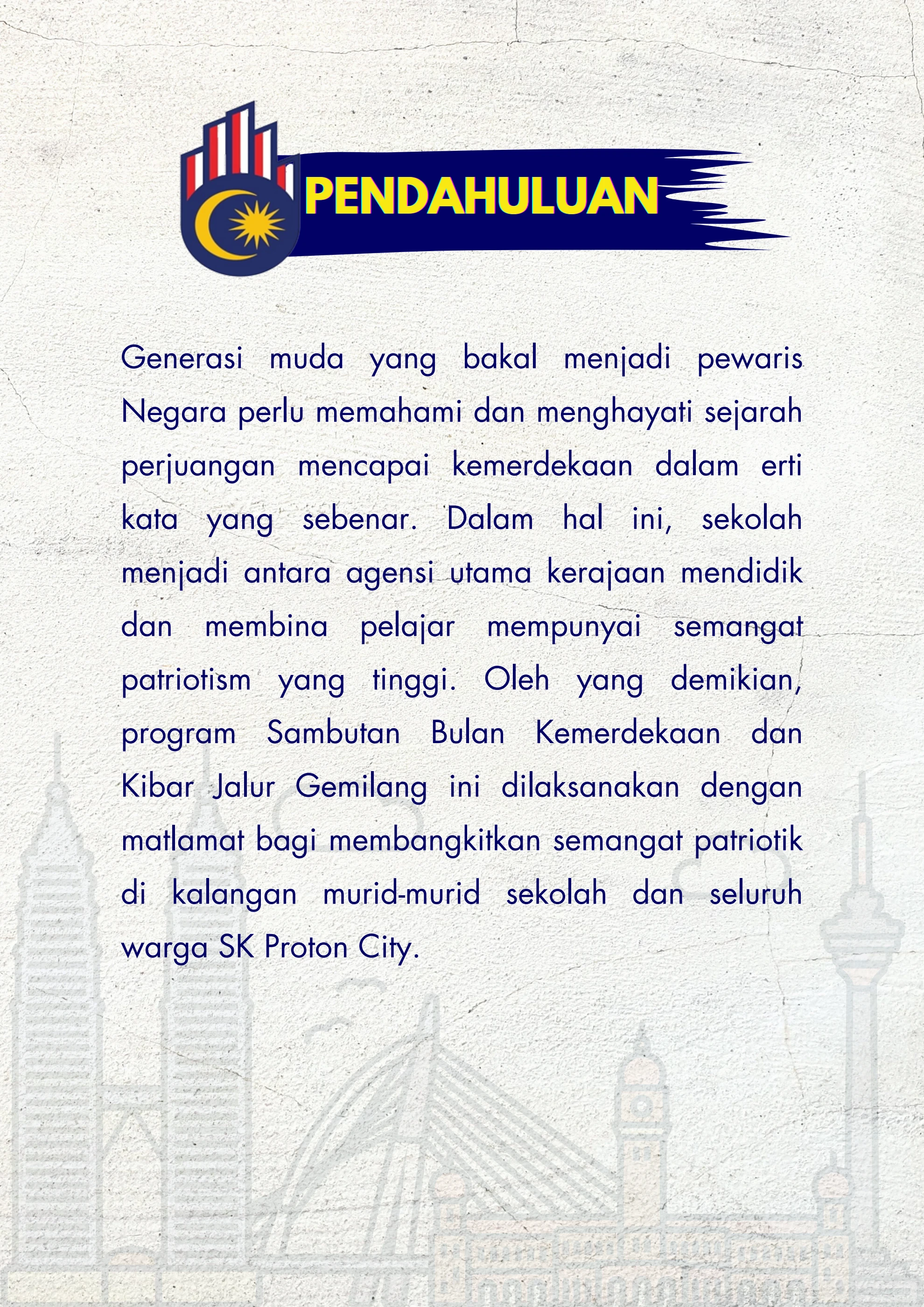 BUKU PROGRAM MAJLIS PERASMIAN BULAN KEMERDEKAAN 2025
