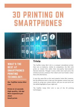 3D Printing on Smartphones - noraaamira Flip PDF | AnyFlip