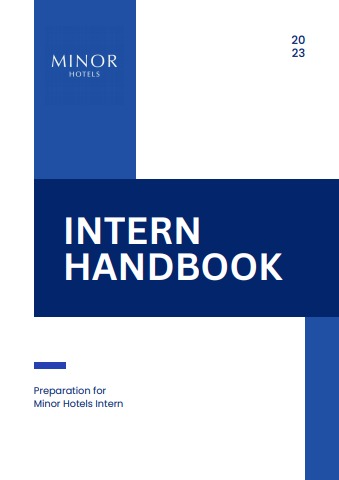 Intern Handbook for Minor Hotels Intern - netnaree101 Flip PDF | AnyFlip