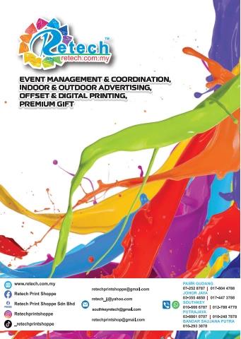 Retech Print PROFILE RETECH PRINT SHOPPE SDN BHD - rosretechpg Flip PDF | AnyFlip