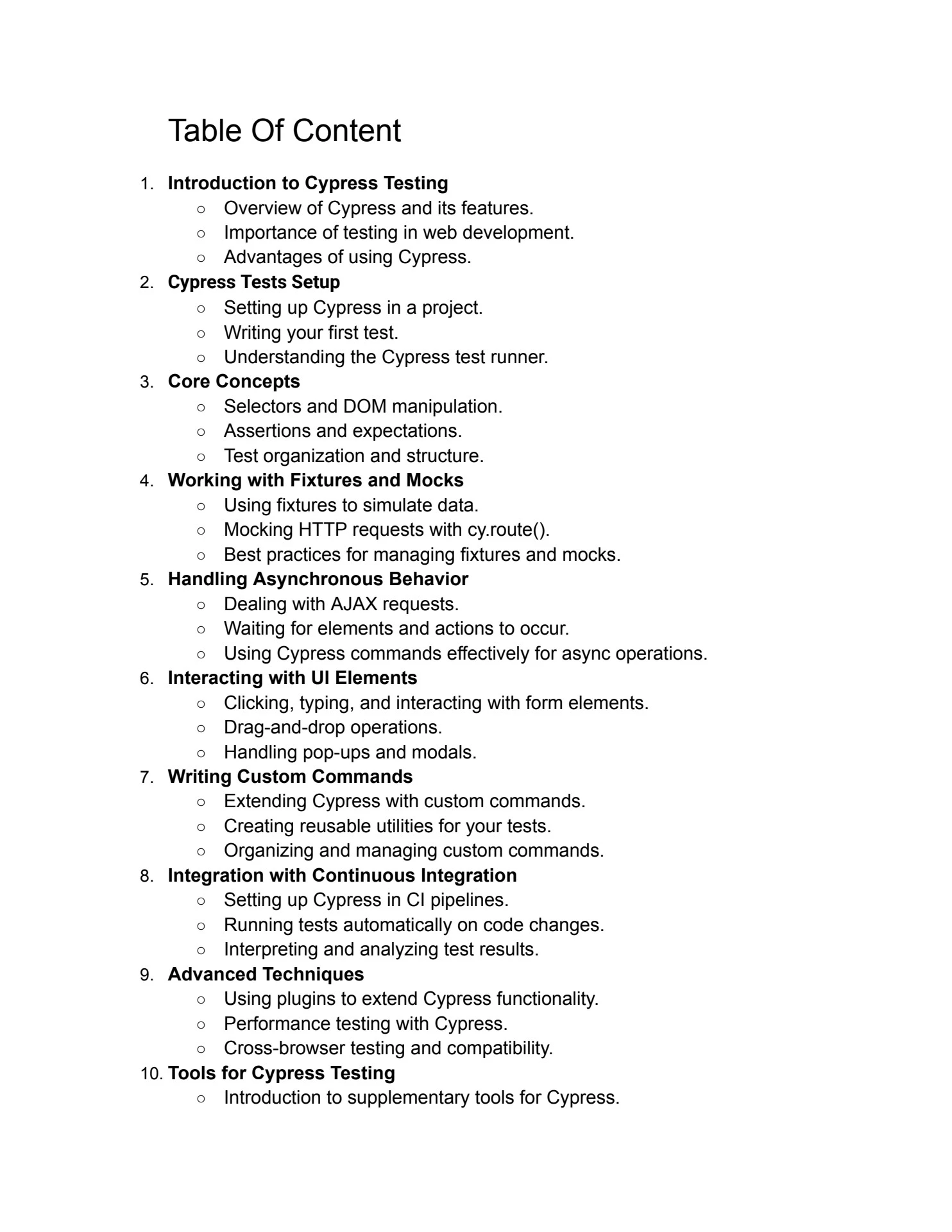 Mastering Cypress Testing: Strategies and Best Practices